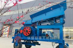 大型瓜米石對輥破碎機日常維護保養少不了